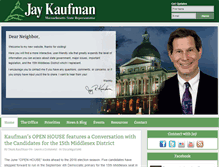 Tablet Screenshot of jaykaufman.com